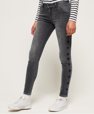 Superdry Alexia Jeggings Női Farmer Szürke | UTRHP2763